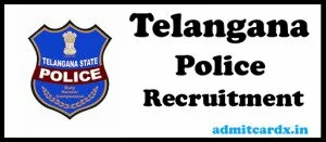 Telangana Police Recruitment 2016